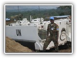 1LT ALI OROU at one on the Benin Battalion / MONUSCO operational bases in September 2011.