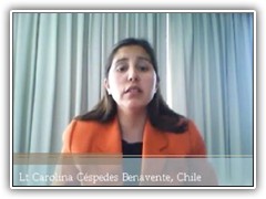 Photo of Lt Carolina Céspedes Benavente.