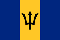 Barbados Flag.