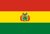 Bolivia Flag.