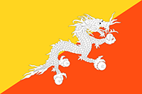 Bhutan Flag.