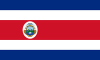Costa Rica Flag.