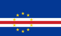 Cabo Verde Flag.