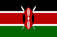 Kenya Flag.