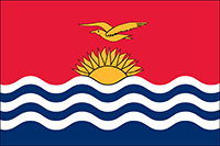 Kiribati Flag.