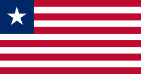 Liberia Flag.