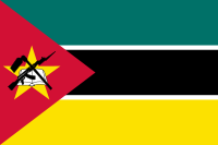Mozambique Flag.