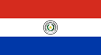 Paraguay Flag.
