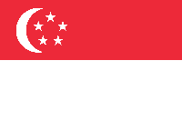 Singapore Flag.