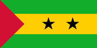 São Tomé and Principe Flag.