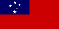 Samoa Flag.