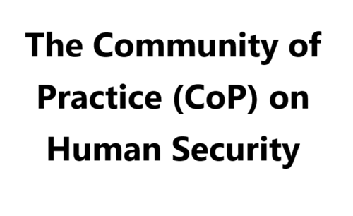 Communauté de pratique sur la sécurité humaine