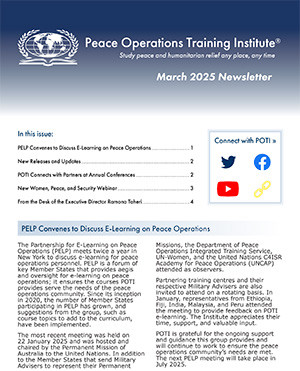 Latest newsletter issue.